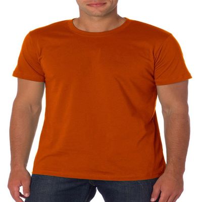Bella+Canvas Unisex Shoulder Taping Jersey T-Shirt, Burnt Orange, XXXX-Large