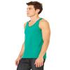 Canvas Bella Comfort Scoop-Neck Jersey Tank Top, Kelly, X-Small view 4