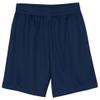 A4 Adult 9" Lined Micromesh Shorts, NVY, X-Small view 1