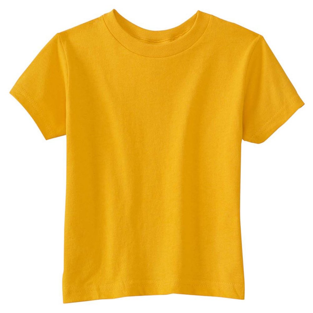 RABBIT SKINS Toddler Jersey T-Shirt, Gold, 3T