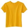 RABBIT SKINS Toddler Jersey T-Shirt, Gold, 3T view 1