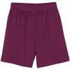 A4 Big Boys' Comfort Moisture Elastic Waistband Micromesh Short, Maroon, Small view 1