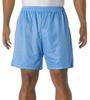 A4 Adult Comfort 7" Lined Tricot Mesh Wicking Short, Light Blue, XXXX-Large view 1