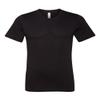 Bella+Canvas Unisex Shoulder Taping Jersey T-Shirt, Solid Blk Blend, XXX-Large view 1
