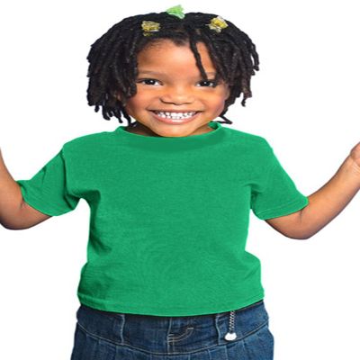 RABBIT SKINS Toddler Jersey T-Shirt, Kelly, 2T