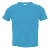 Rabbit Skins Infant Fine Topstitch Ribbed Collar T-Shirt, Turquoise, 18 Months view 1