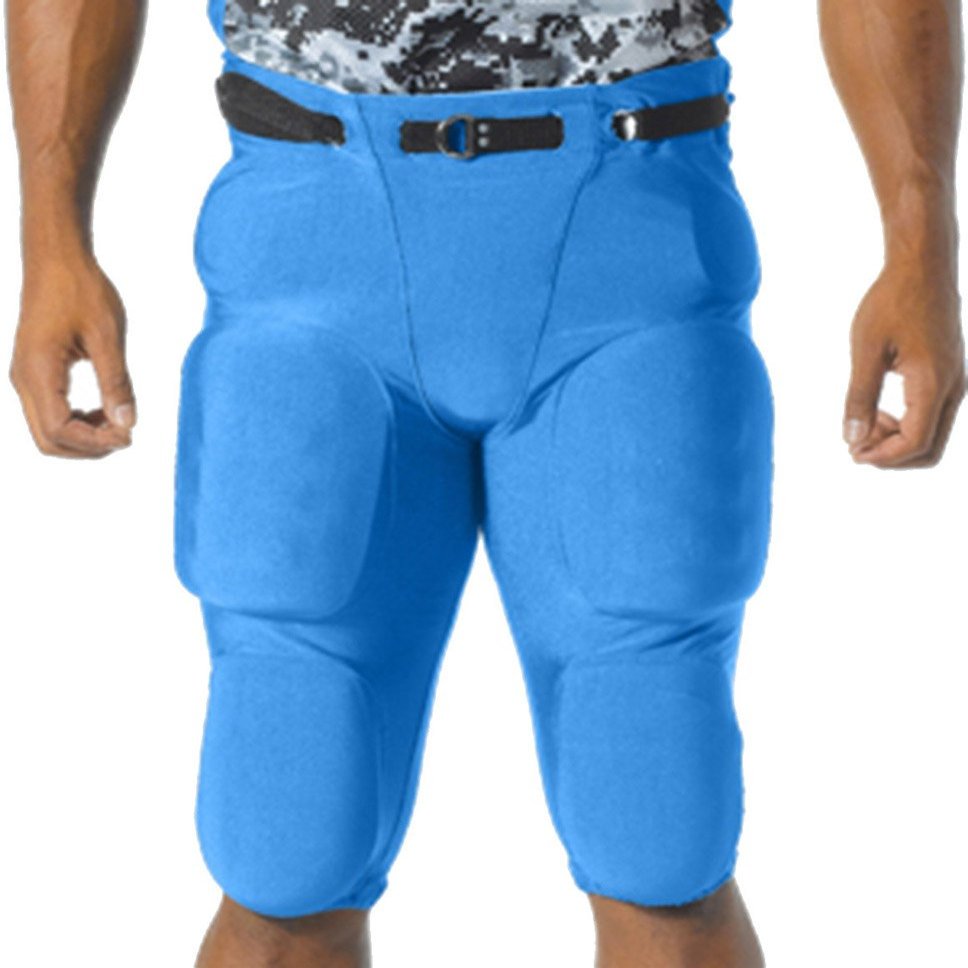 A4 Men's Flyless Football Pant, Royal, X-Large