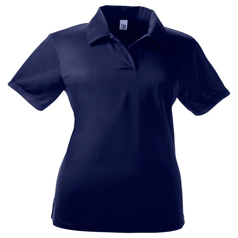 A4 Ladies' Warp-Knit Performance Polo Shirt, Nvy, X-Small
