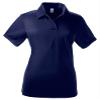 A4 Ladies' Warp-Knit Performance Polo Shirt, Nvy, X-Small view 1