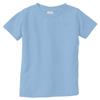 Rabbit Skins Infant Fine Topstitch Ribbed Collar T-Shirt, Light Blue, 24 Months view 1