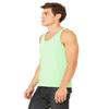 Canvas Bella Comfort Scoop-Neck Jersey Tank Top, Neon Pink, X-Large view 4