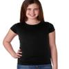 Next Level The Princess Rib Knit Combed Jersey T-Shirt, Blk, X-Large view 1