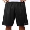 A4 Adult Moisture Wicking Tricot Performance Mesh Short, Blk, XX-Large view 1