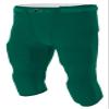 A4 Men's Flyless Football Pant, Forest, X-Large view 1