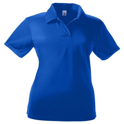 A4 Ladies' Warp-Knit Performance Polo Shirt, Royal, X-Large