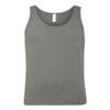Canvas Bella Comfort Scoop-Neck Jersey Tank Top, Deep Hthr, XX-Large view 1