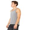 Canvas Bella Comfort Scoop-Neck Jersey Tank Top, Deep Hthr, XX-Large view 3