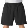 A4 Adult 9" Moisture Management Elastic Waist Pocket Short, Blk, X-Large