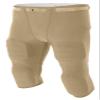 A4 Men's Flyless Football Pant, Vegas Gold, XXX-Large view 1