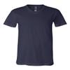 Canvas Bella Comfortable V-Neck Fitted Jersey T-Shirt, NVY, XXX-Large view 1