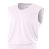 A4 Adult Cool Moisture Management Odor Muscle Shirt, Wht, XX-Large