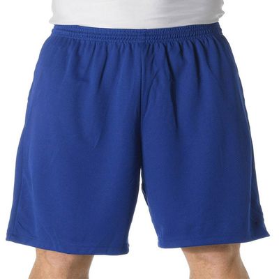 A4 Adult 9" Moisture Management Elastic Waist Pocket Short, Royal, XXX-Large