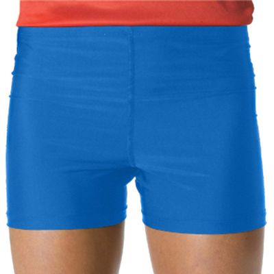 A4 Womens Odor Resistant Wicking Comfortable Compression Short, Royal, X-Large