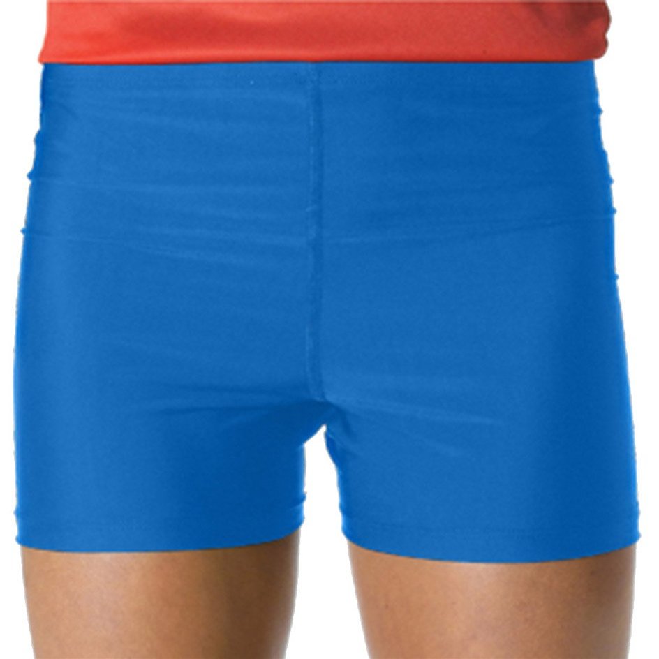 A4 Womens Odor Resistant Wicking Comfortable Compression Short, Royal, XX-Large