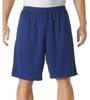 A4 Youth 7" Cooling Performance Power Mesh Practice Short, NVY, Medium view 1