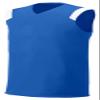 A4 Adult Cool Moisture Management Odor Muscle Shirt, Royal/Wht, X-Large view 1