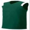 A4 Adult Cool Moisture Management Odor Muscle Shirt, Forest/Wht, Medium view 1
