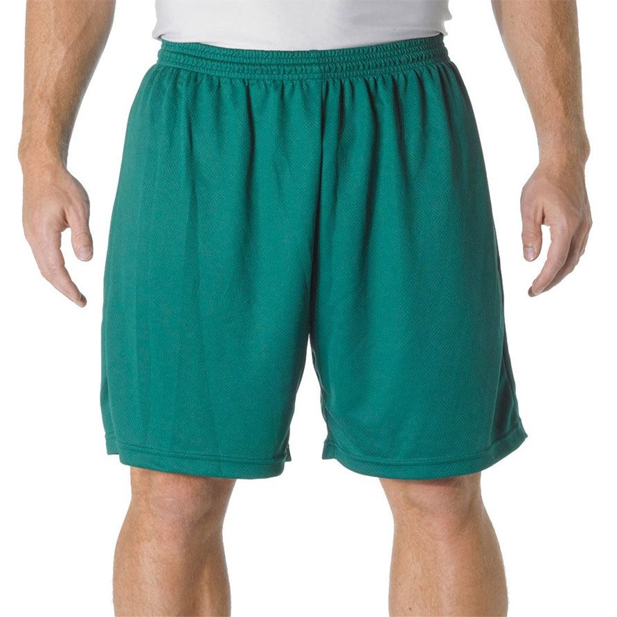 A4 Youth 7" Cooling Performance Power Mesh Practice Short, Forest, X-Large