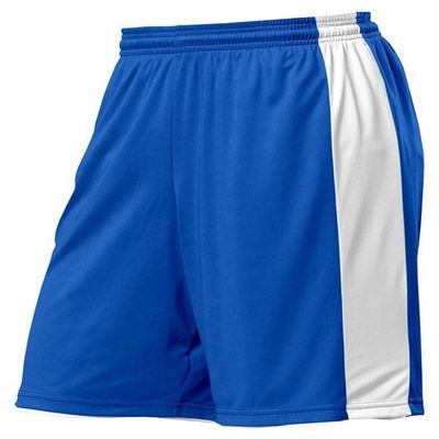 A4 Youth 10" Reversible Moisture Management Short, Royal/Wht, Small