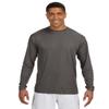 A4 Big Boys' Cooling Moisture Wicking Performance T-Shirt, Graphite, Small view 1