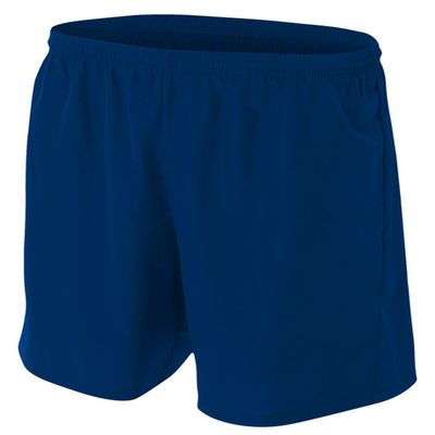 A4 Men's Woven Lightweight 7" Inch Soccer Shorts, Large, Navy