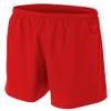 A4 Men's Woven Lightweight 7" Inch Soccer Shorts, Scarlet Red, Small view 1
