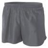 A4 Adult 4" Running Shorts, Graphite, Small view 1