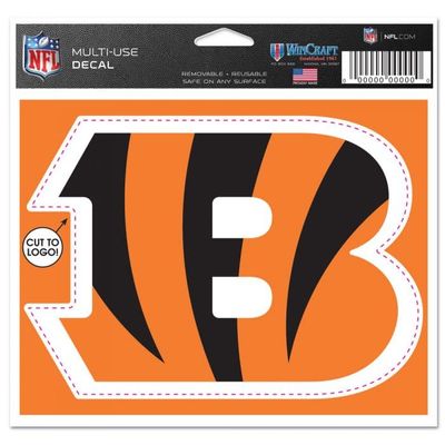 NFL Cincinnati Bengals WCR43547014 Multi-Use Decal, 4.5" x 5.75"