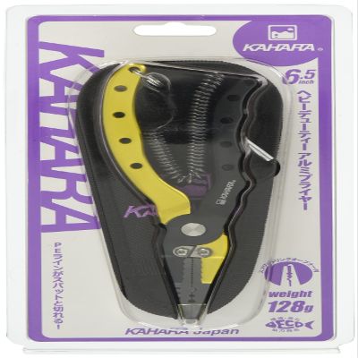 Kahara Japan 6.5" Heavy Duty Aluminum Pliers, Black/Gold