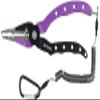 KAHARAJAPAN 6.5 Inch Heavy Duty Aluminum Pliers Black/Purple view 1