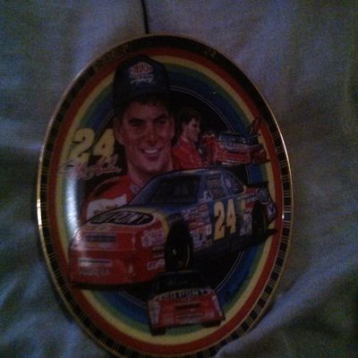 Hamilton Collection Nascar Drivers of Victory Lane Jeff Gordon Plate