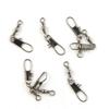 280 Pieces Fishing Swivel Tackle Fly Solid Clip Bulk Lots Wholesale Supplies E0072 Snap Rolling Test 10kg Cross Lock view 1