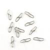 360 Pieces Fishing Swivel Tackle Fly Solid Clip Bulk Lots Wholesale Supplies R0596 Double Snaps Test 9kg Cross Lock view 1