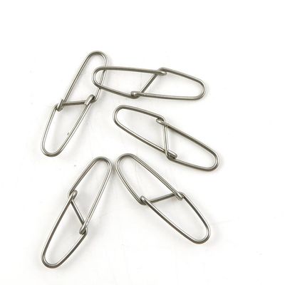 Fishing Swivel 20 Pieces Tackle Fly Solid Clip Bulk Lots Wholesale Supplies U0899 Double Snaps Test 90kg Cross Lock