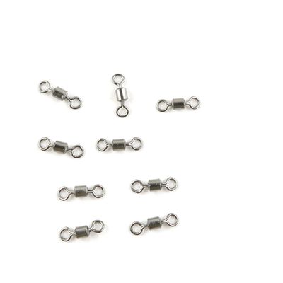 400 Pieces Fishing Swivel Tackle Fly Solid Clip Bulk Lots Wholesale Supplies A0197 Rolling Test 35kg