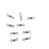 400 Pieces Fishing Swivel Tackle Fly Solid Clip Bulk Lots Wholesale Supplies A0197 Rolling Test 35kg view 1