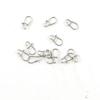 440 Pieces Fishing Swivel Tackle Fly Solid Clip Bulk Lots Wholesale Supplies B0935 Enhanced Snap Test 5Kg 10MM Cross Lock view 1