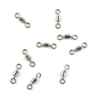 510 Pieces Fishing Swivel Tackle Fly Solid Clip Bulk Lots Wholesale Supplies F0341 Rolling Test 19kg
