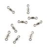 510 Pieces Fishing Swivel Tackle Fly Solid Clip Bulk Lots Wholesale Supplies F0341 Rolling Test 19kg view 1