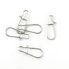 190 Pieces Fishing Swivel Tackle Fly Solid Clip Bulk Lots Wholesale Supplies W0673 Enhanced Snap Test 35Kg 33MM Cross Lock view 1